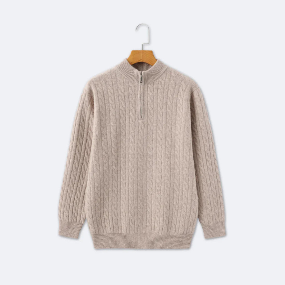 The St. Moritz Cashmere Half-Zip