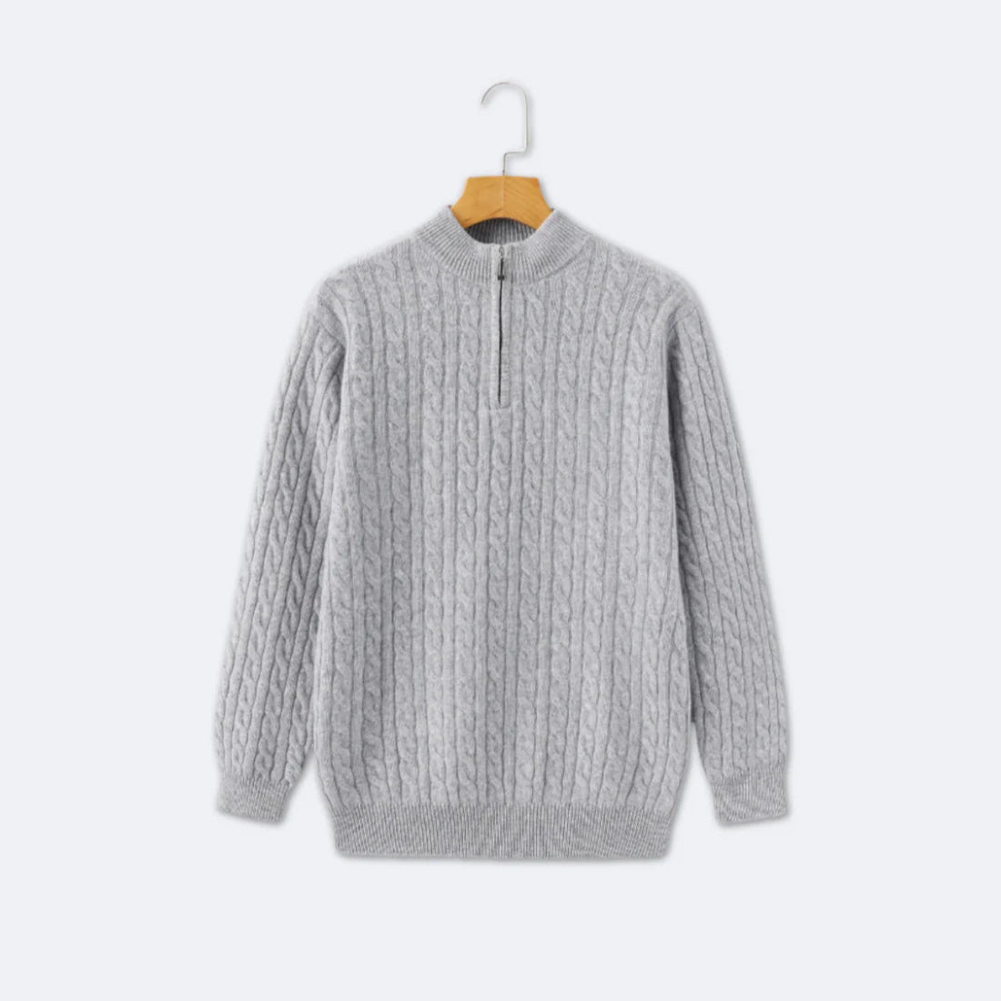 The St. Moritz Cashmere Half-Zip