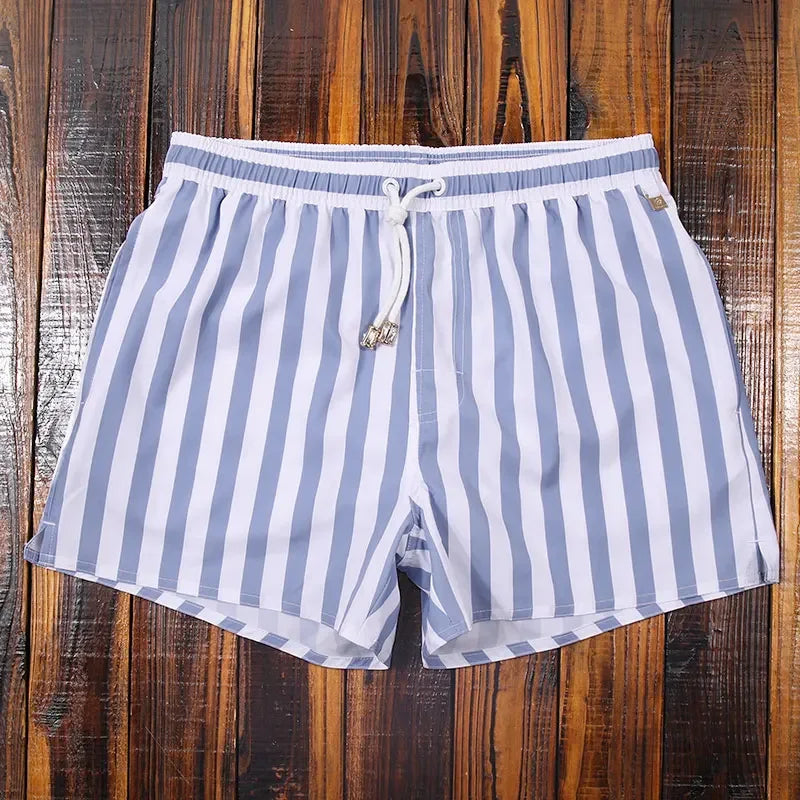 The Amalfi Striped Trunks