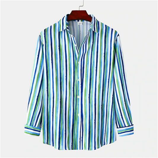 The Portofino Striped Button-Down